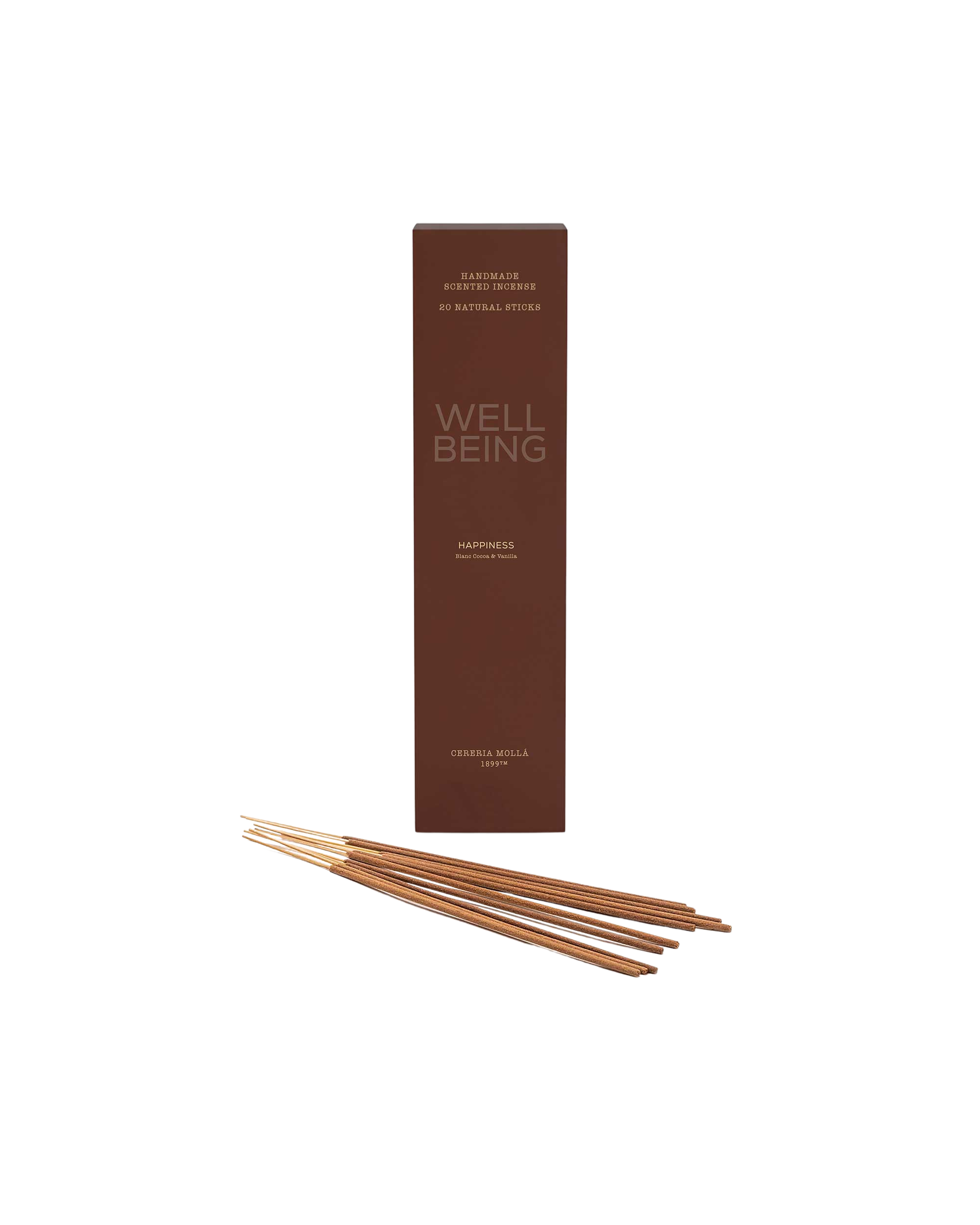 Happiness - Blanc Cocoa & Vanilla - Incense INCW01